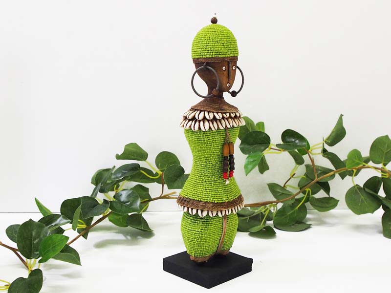 Black and Lime Namji Doll Set - 6